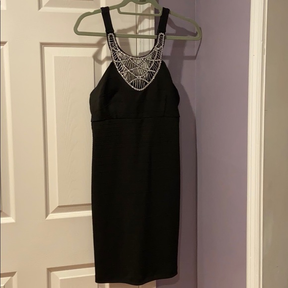 Black Dress With Bling ❗️ - Picture 1 of 8